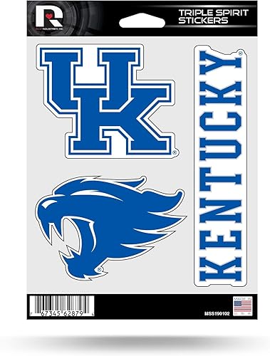 Miniatura 9 de Rico Industries NCAA - Lámina de adhesivos triple diseño de Alabama