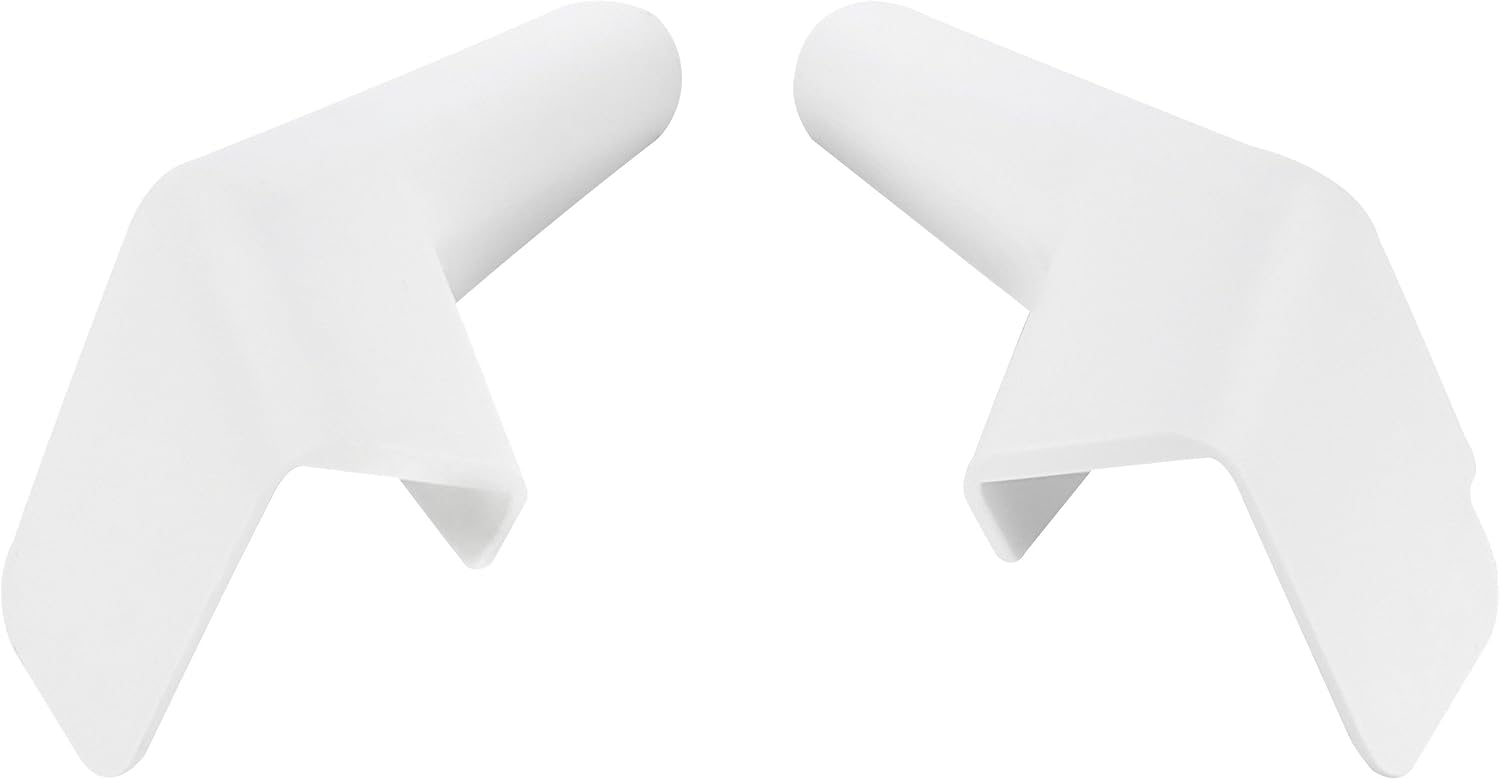 RecPro RV Rain Gutter Spouts | White | Left & Right | 4 Pack