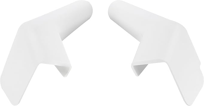 RecPro RV Rain Gutter Spouts | White | Left & Right | 4 Pack