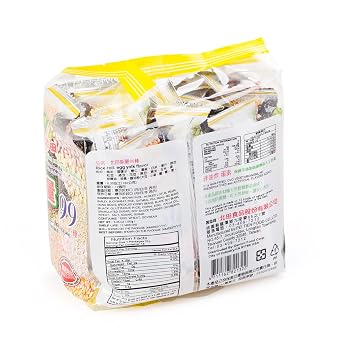 All natural Pei Tien Energy 99 rice cake roll 6.35oz (Egg Yolk Flavor, 4 Packs)