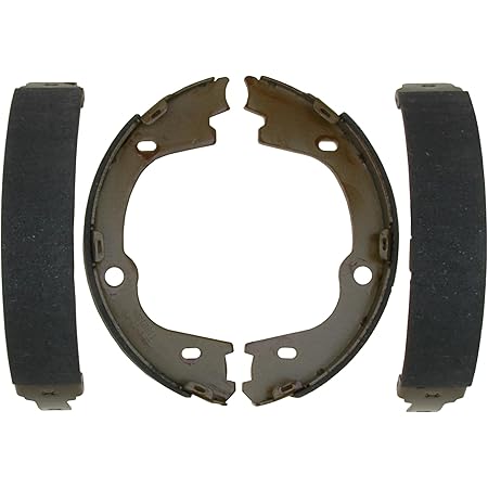 ACDelco 14643B Advantage Bonded Rear Parking Brake Shoe