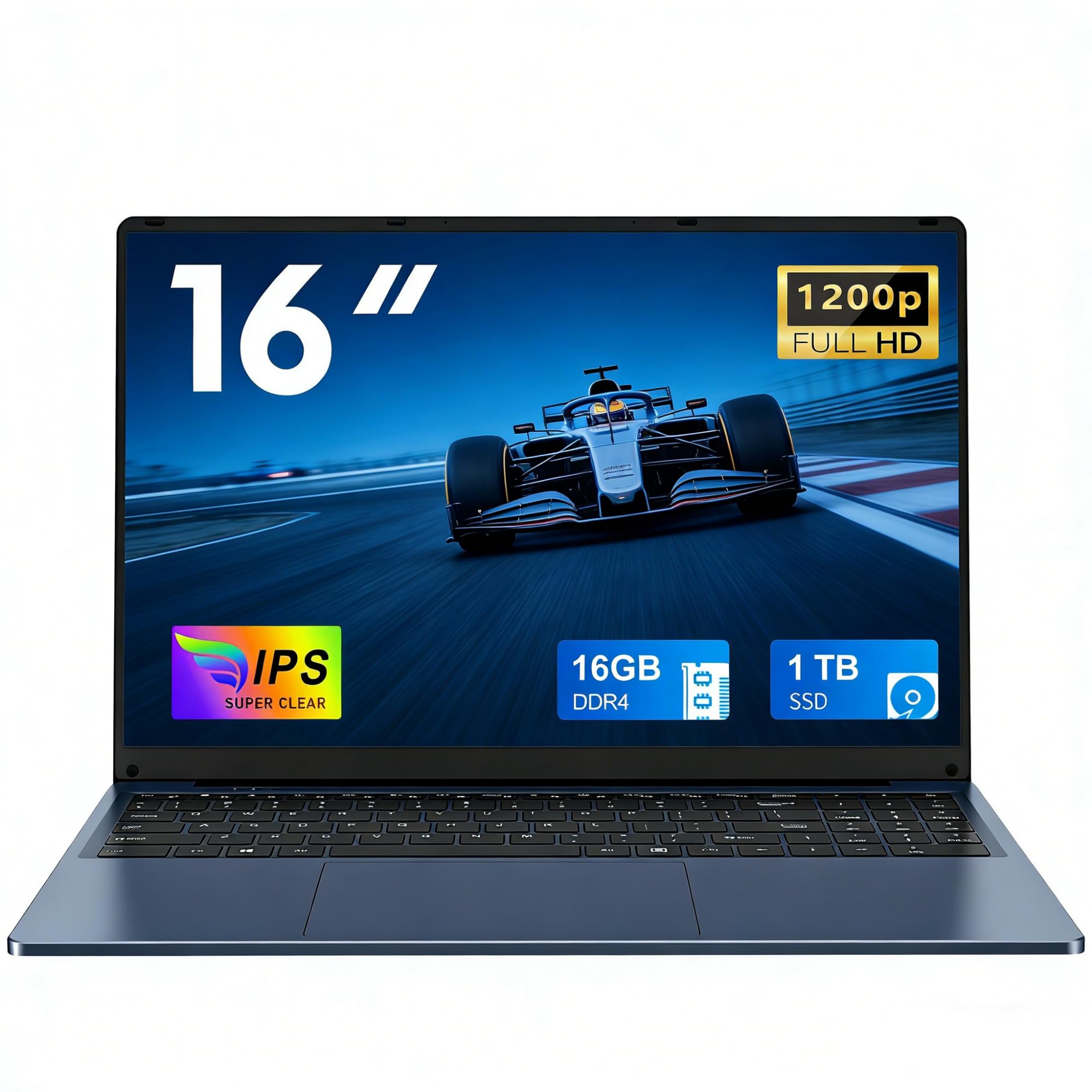 Portátil 16" FUNYET: Potencia y Velocidad con 16GB RAM y ...