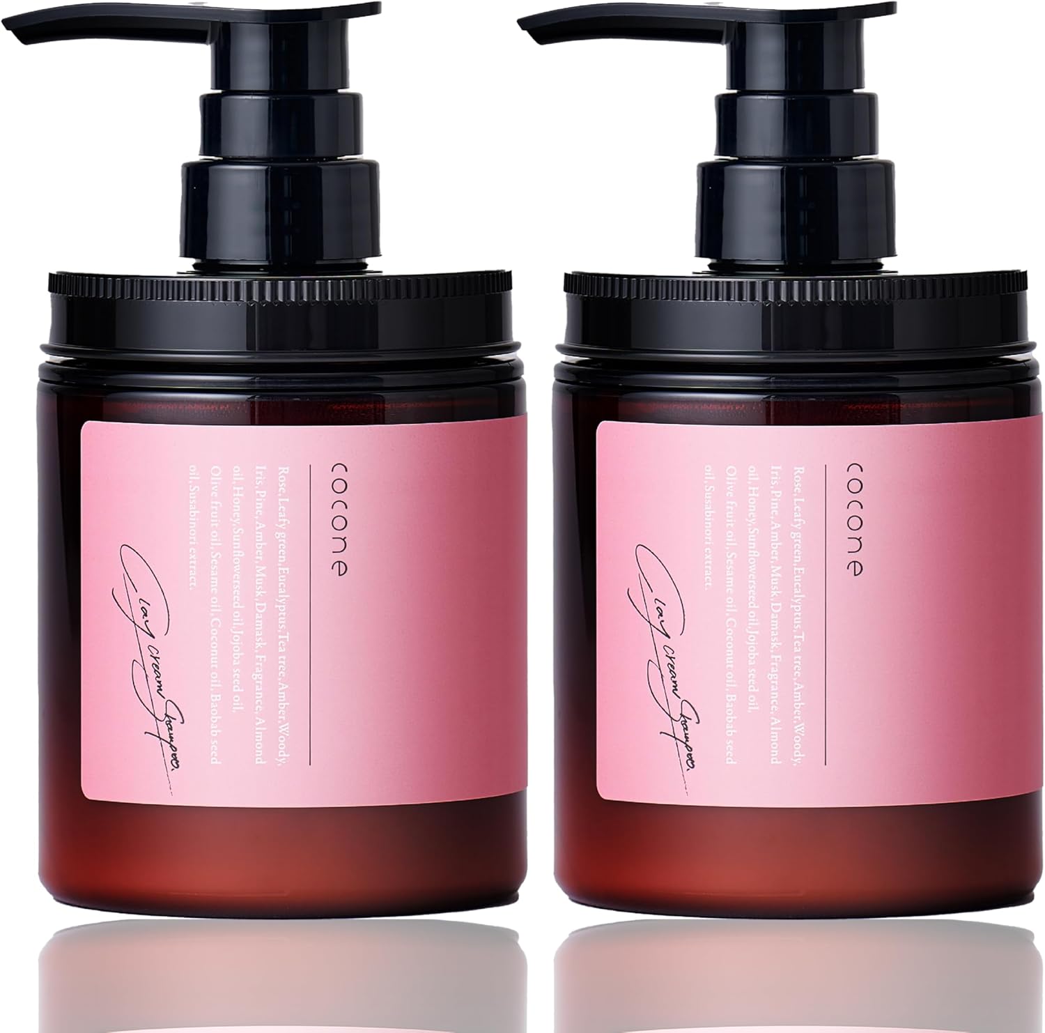 coconeココネクレイクリームシャンプー 2本 coconeクレイクリーム