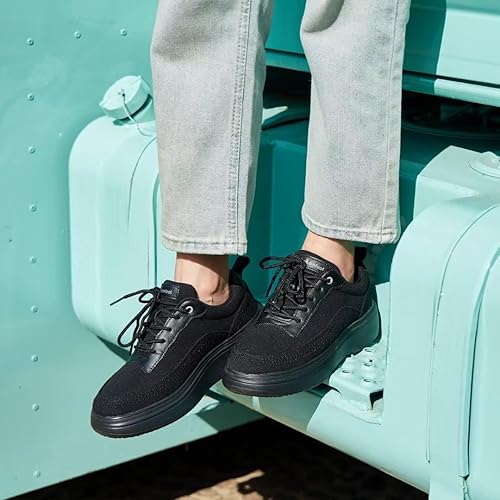 Miniatura 8 de OrthoComfoot Zapatos deportivos de plataforma cómodos para mujer con soporte de arco, zapatos ortopédicos para pies planos y arcos altos, zapatos