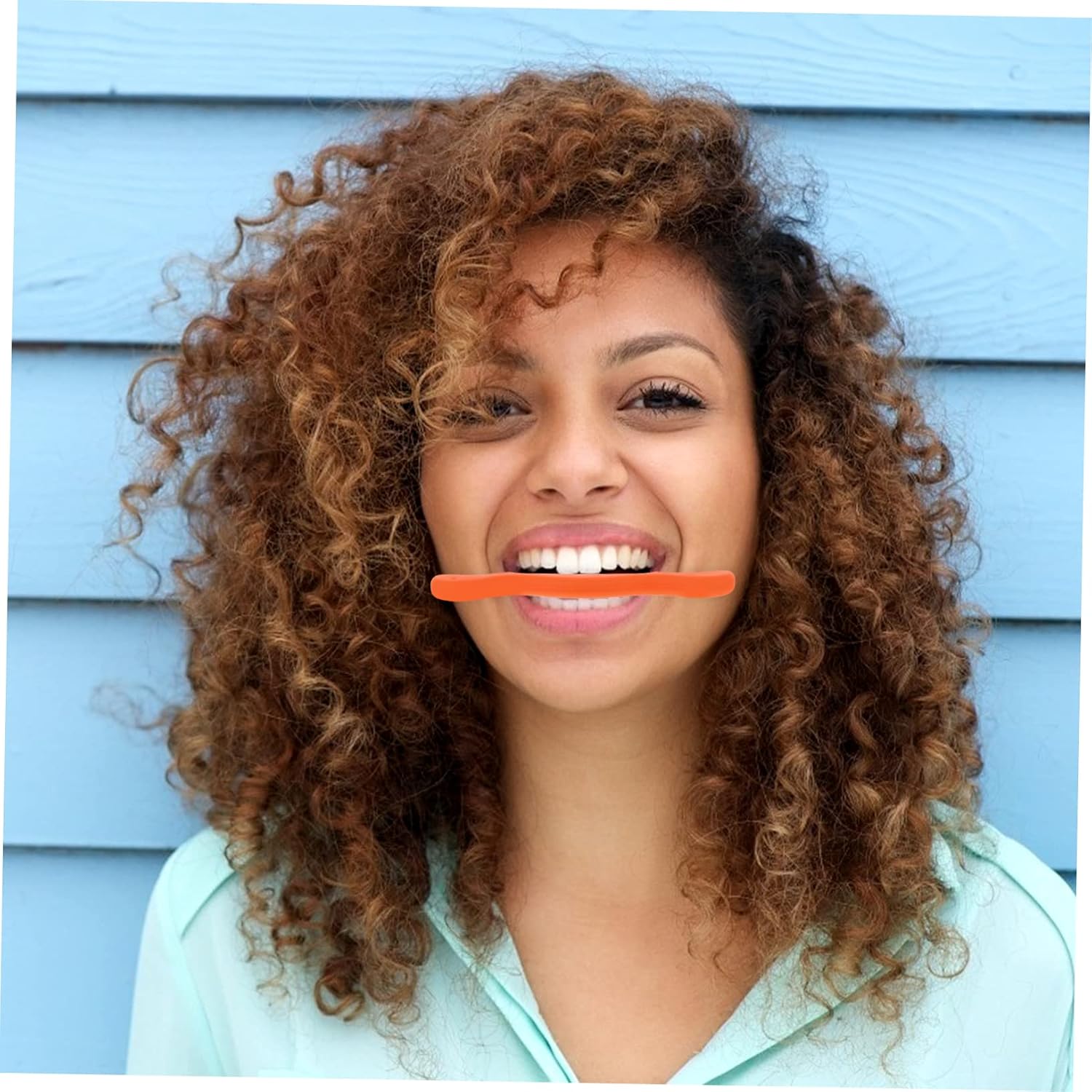 Smile Practice Tool Silicone Speech Stutter Straighteners Trainer for Enhanced Oral Clarity and Facial Muscle Strengthening and Safe Mouth for Speech Improvement
