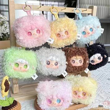 Aven Rabbit Yooki Little Bear Series Blind Box Action Figures Mystery Box Christmas Birthday Gift Cute Random Toys Collectible Toy for Desktop Ornaments, 1PC
