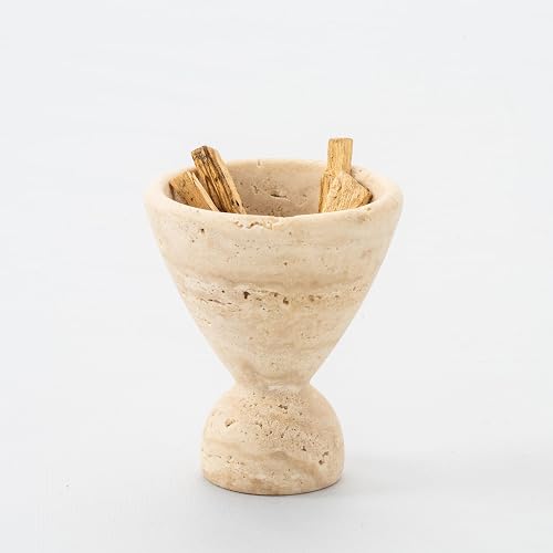 Wild Works Vintage Travertine Cave Stone Incense Mid-Ancient Minority Abstract