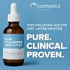Sérum de ácido hialurónico para la piel 100% puro, antienvejecimiento, hidratación intensa, no graso, libre de parabenos, reductor de arrugas y iluminador (Fórmula Pro) 2 oz 2