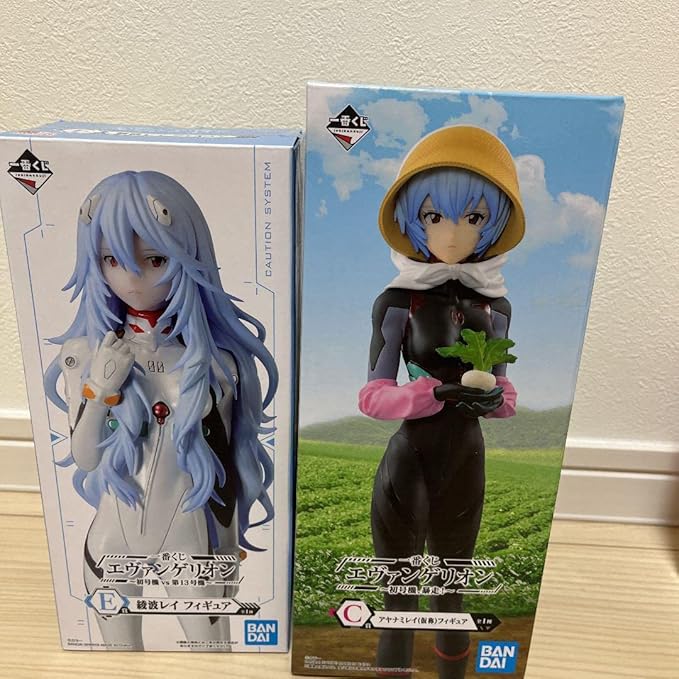新世紀エヴァンゲリオン フィギュア 綾波レイ アスカ カヲル 一番くじ