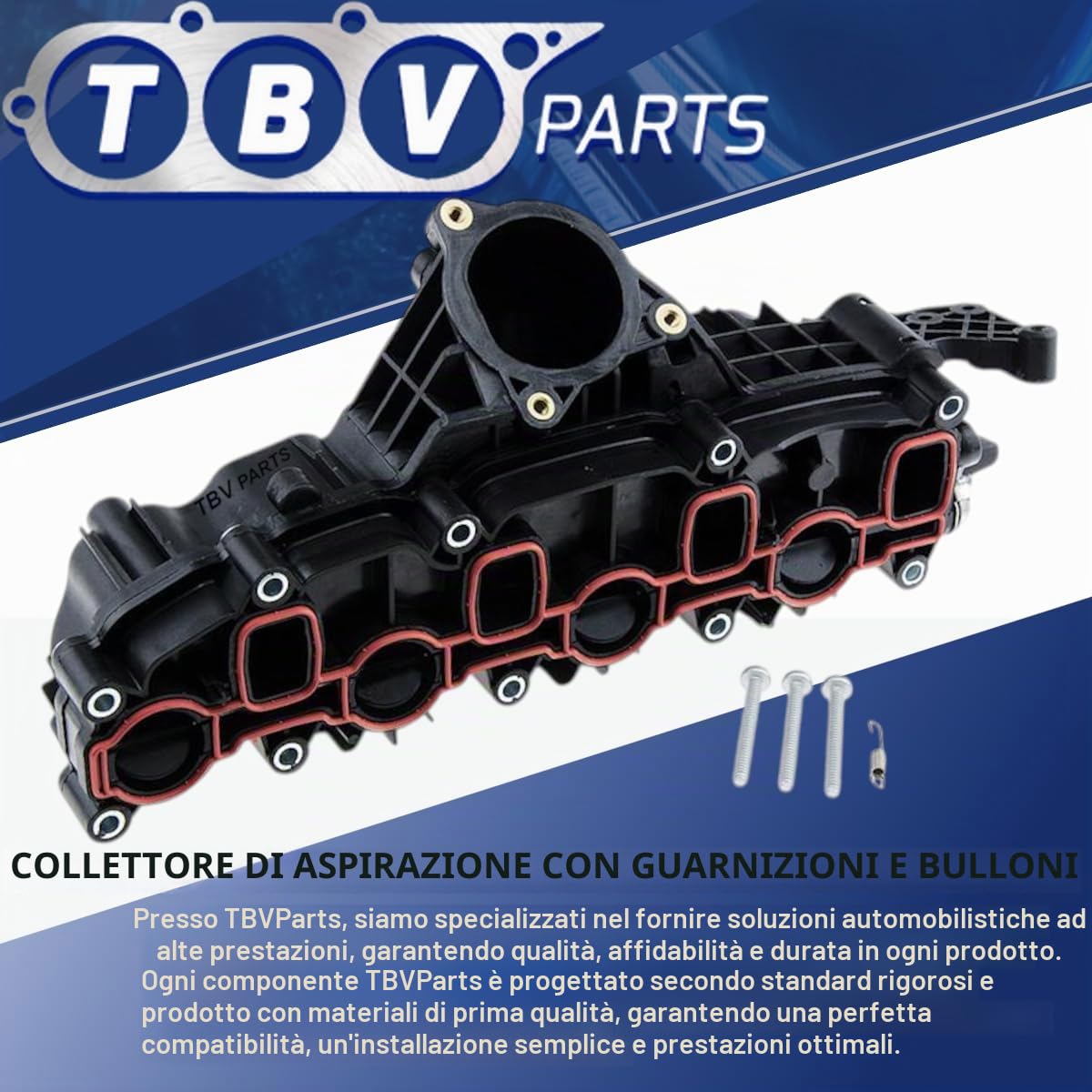 Collettore Di Aspirazione 03L129711AG 2100030 101224 V10-4477 Modulo collettore di aspirazione Compatibile Per A3 A4 A5 A6 Q5 Altea Leon Octavia Superb Yeti 2.0 TDI