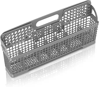 Upgraded Dishwasher Silverware Basket Compatible with KitchenAid, Kenmore, Whirlpool