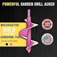 Vista 2 de Power Planter barrena de 3"x7" para almácigos y bulbos., Rosado