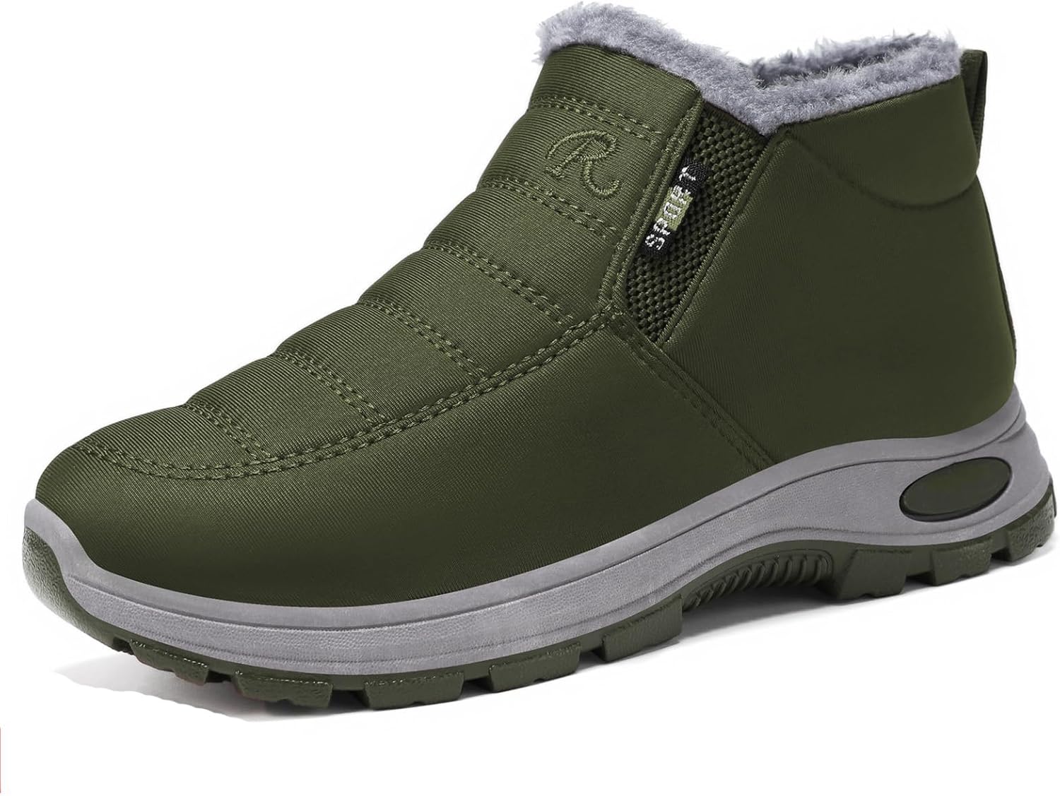 Women's Winter Snow Boots, Sheepskin Fur Lined Orthopedic Ankle Booties, Waterproof Non-Slip Arch Support Soft Cotton Cushion Warm Walking Hiking Shoes