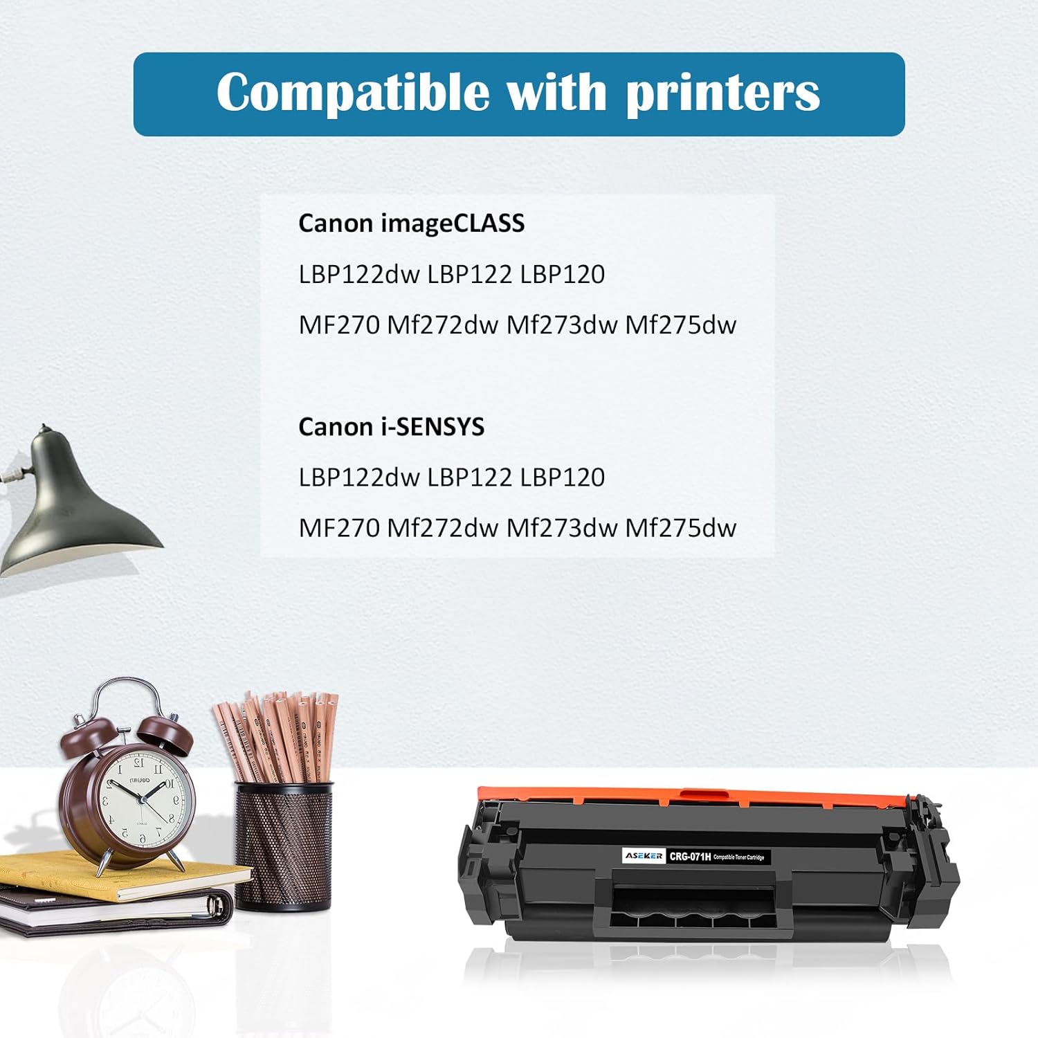 071H CRG071H CRG-071H 071 H High Capacity Toner Cartridge Compatible for Canon 071 Black Toner Cartridge for Canon Imageclass LBP122dw LBP122 LBP120 MF270 MF273dw MF272dw MF275dw Printer