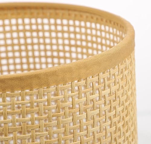 Miniatura 5 de Pantalla de lámpara de araña 2 unids pantalla de lámpara de mesa pantalla s lámpara de araña pantallas de ratán metal