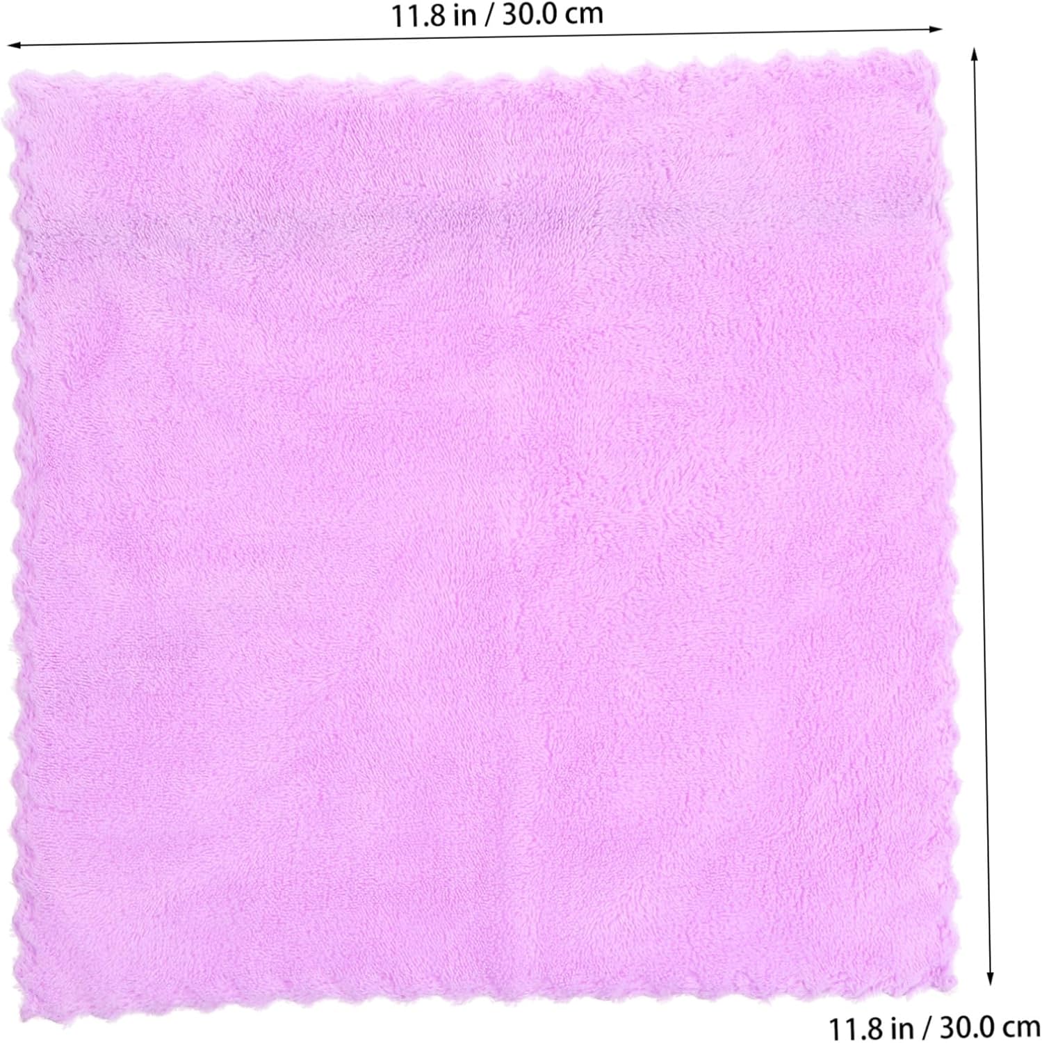 Toddmomy 10pcs Soft Coral Fleece Towels Highly Absorbent Washcloths for Newborn Bathing Quick Drying and Durable Boy Girl Towels for Boy Girl Care and Gentle Skin