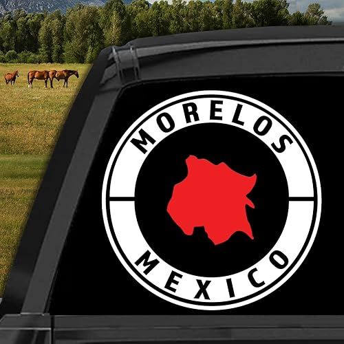 Vista 26 de Jalisco - Calcomanía para Carro de México, vinilo para Trocas calcomanias para camiones o automóviles de Estados mexicanos (10 pulgadas, Jalisco)