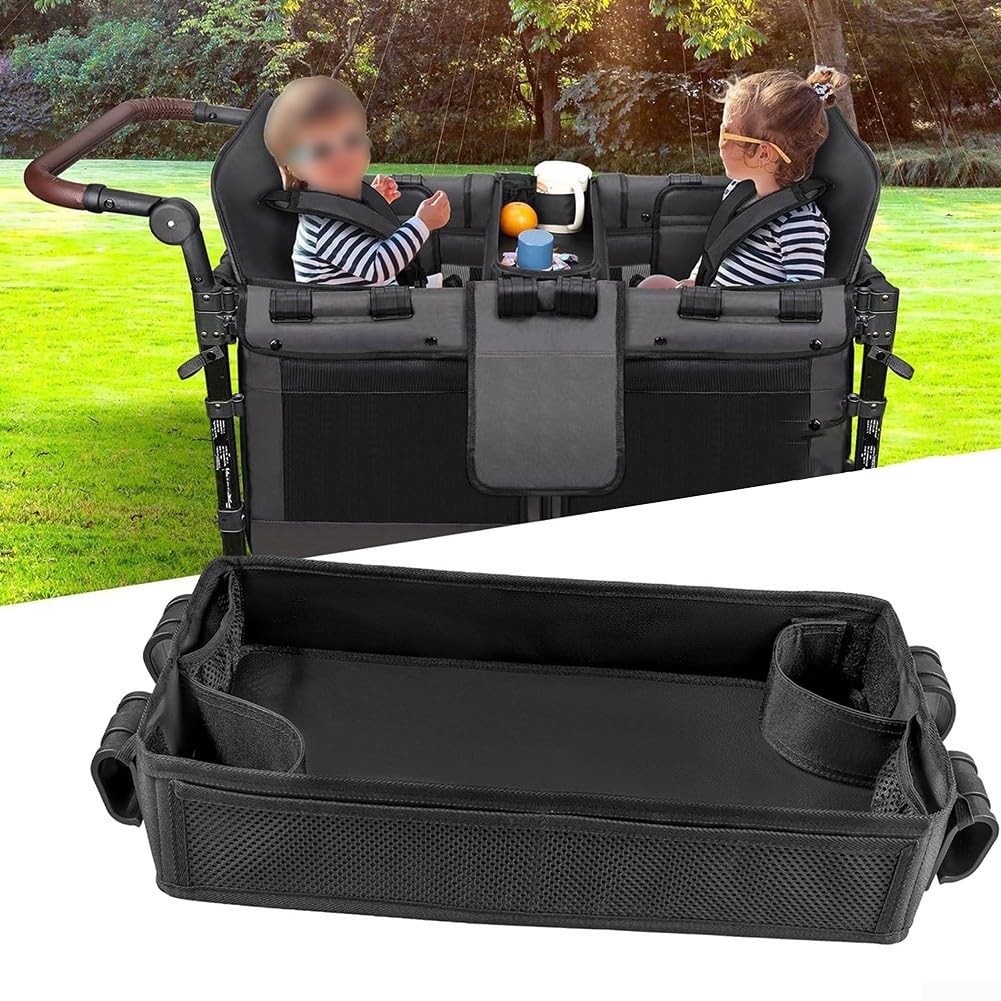 Funktionales Snack-Tablett für Wagen mit intelligenten Aufbewahrungsmöglichkeiten (L)