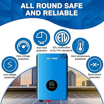 Amazon.com: ZLPOWER 48V Inverter 12KW Solar Off Grid 110