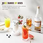 Highball Glasses Set of 6, 13oz Tall Drinking Glasses, Water Glass for Kitchen, Tom Collins Glasses, Mojito Glass Cups, Cocktail Glasses for Bar Glassware