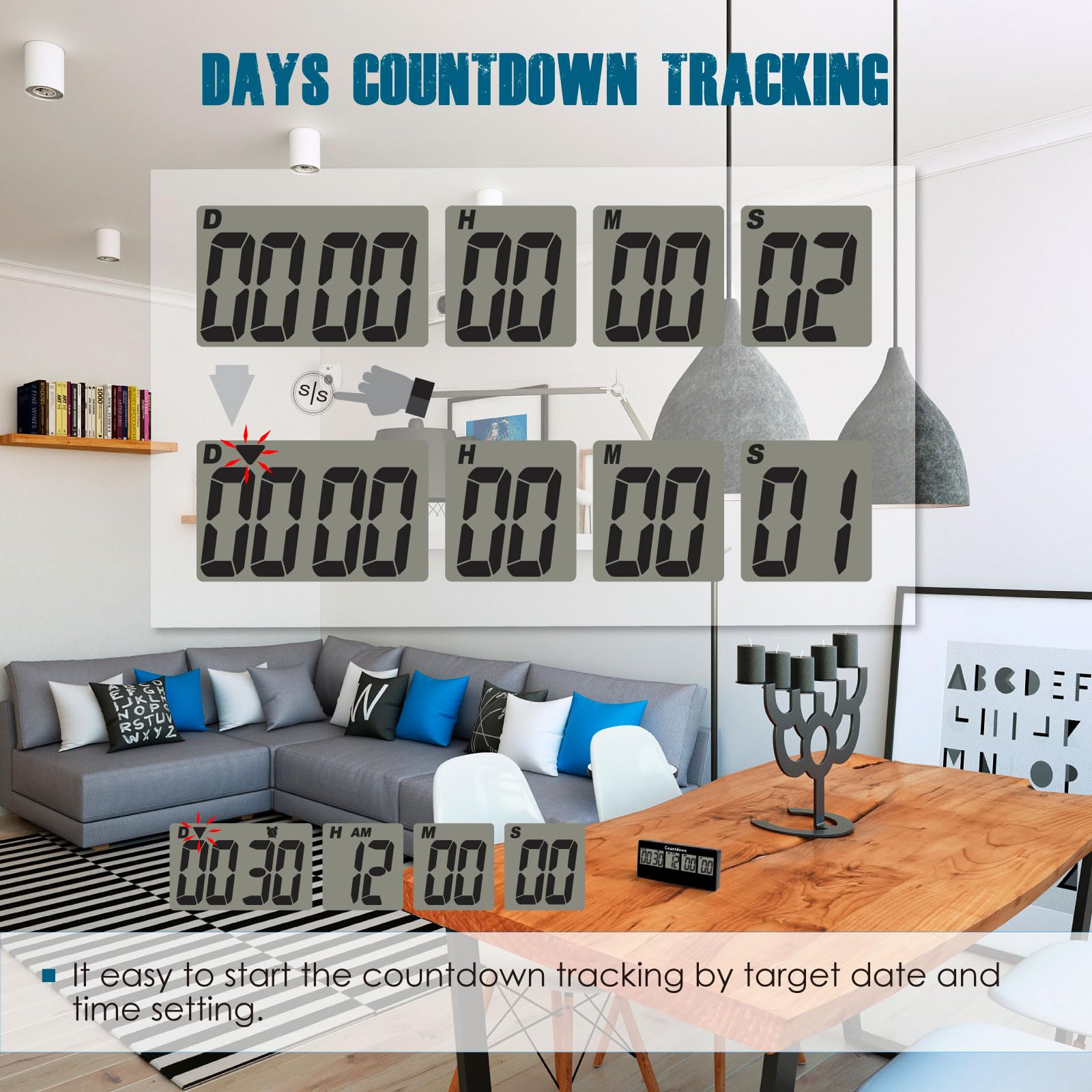 Record Countdowns Snapklik.com : Digital 9999 Days Events Timer, Countdown Tracking ...