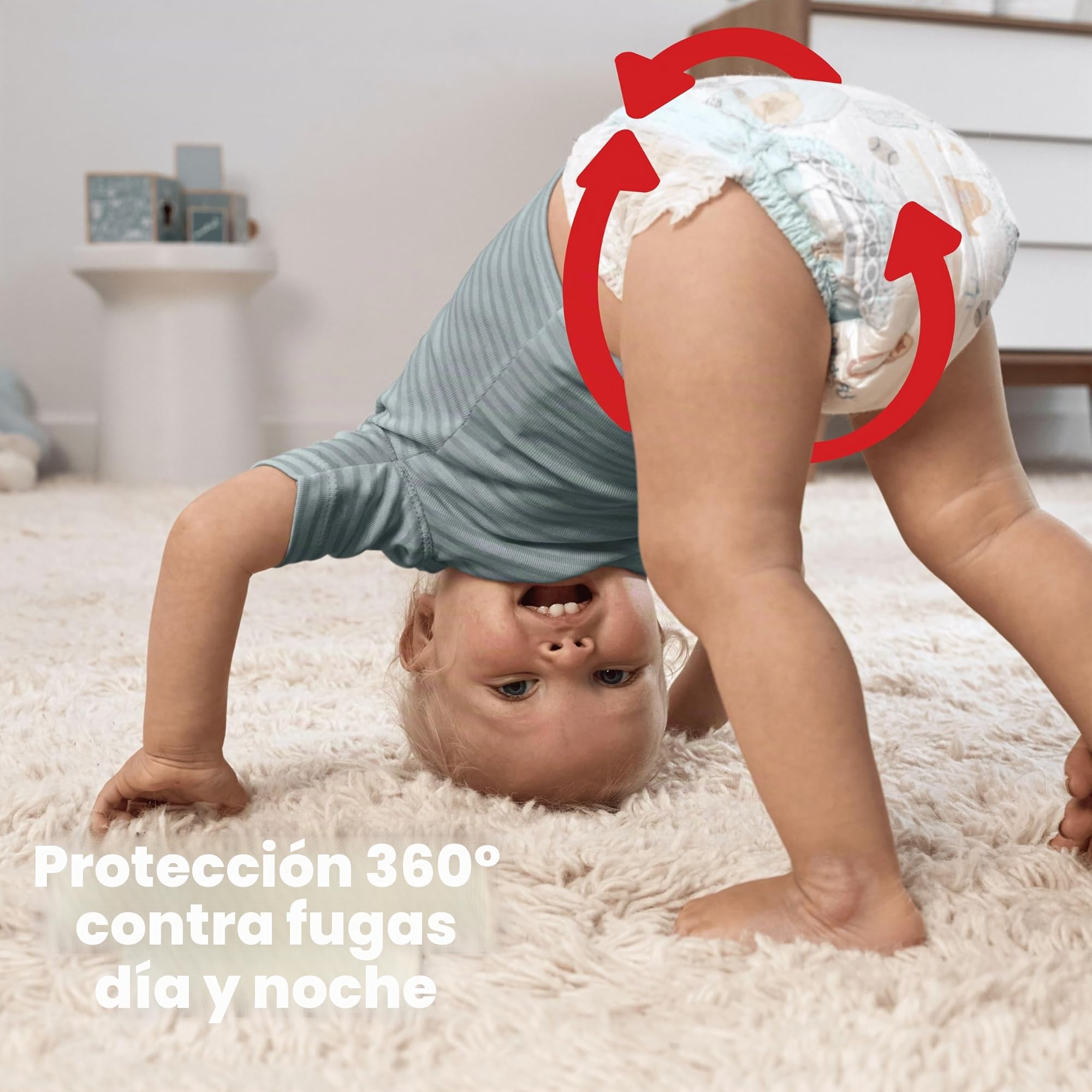 Pampers Baby-Dry Pants - Pañales (7 x 126 unidades, 1 mes)