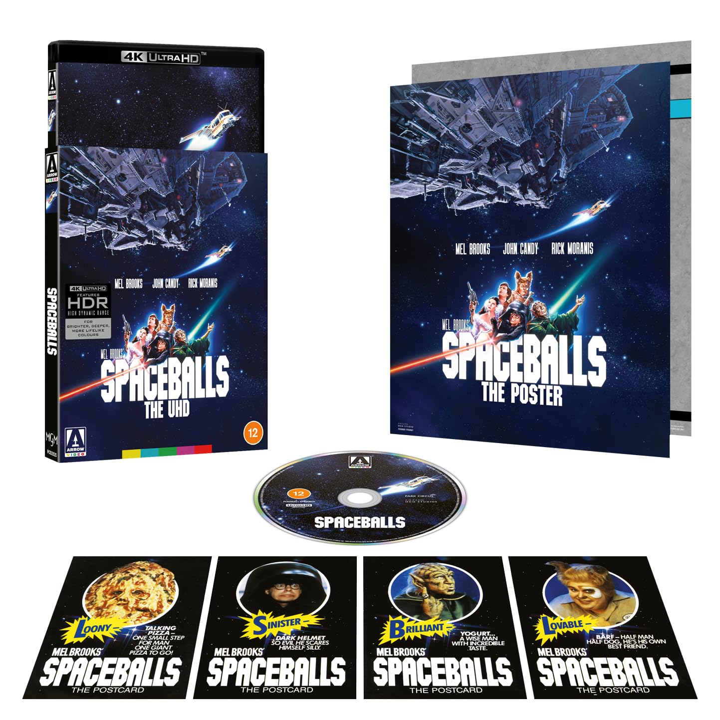 Spaceballs Limited Edition 4K UHD [Blu-ray] [Region Free]