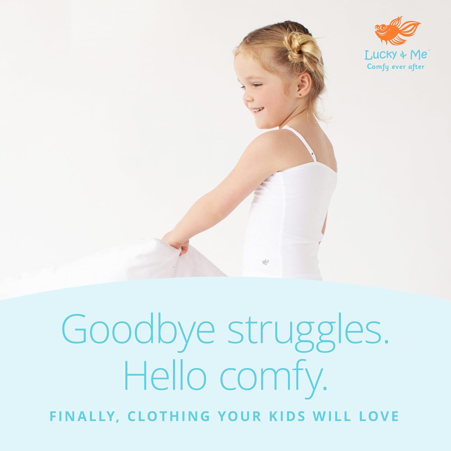 Lucky & Me | Bella Briefs | Girls Soft Cotton Tagless Underwear