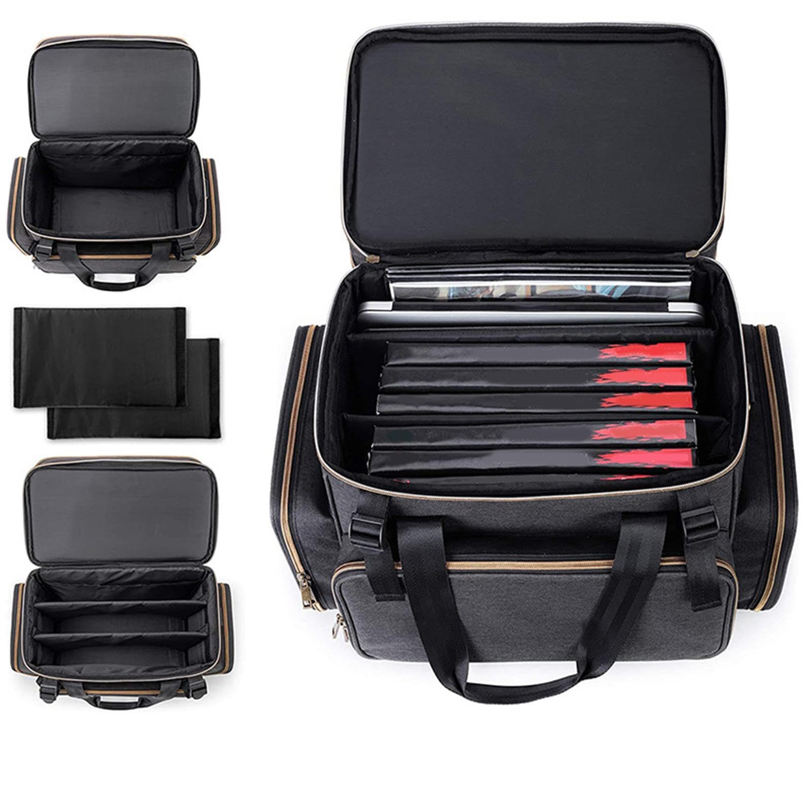 Borsa da Gioco da Tavolo con Organizer da Viaggio Imbottito per Giochi da