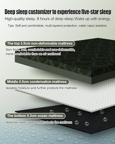 Miniatura 5 de Naturnest - Tienda de campaña en la azotea, carpa de techo de nido natural, tienda de campaña rígida para camping, tienda de campaña por tierra para