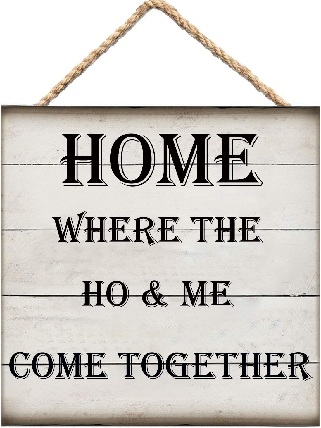 Gooapds Home Where The HO ME Come Together 12X12 Inch
