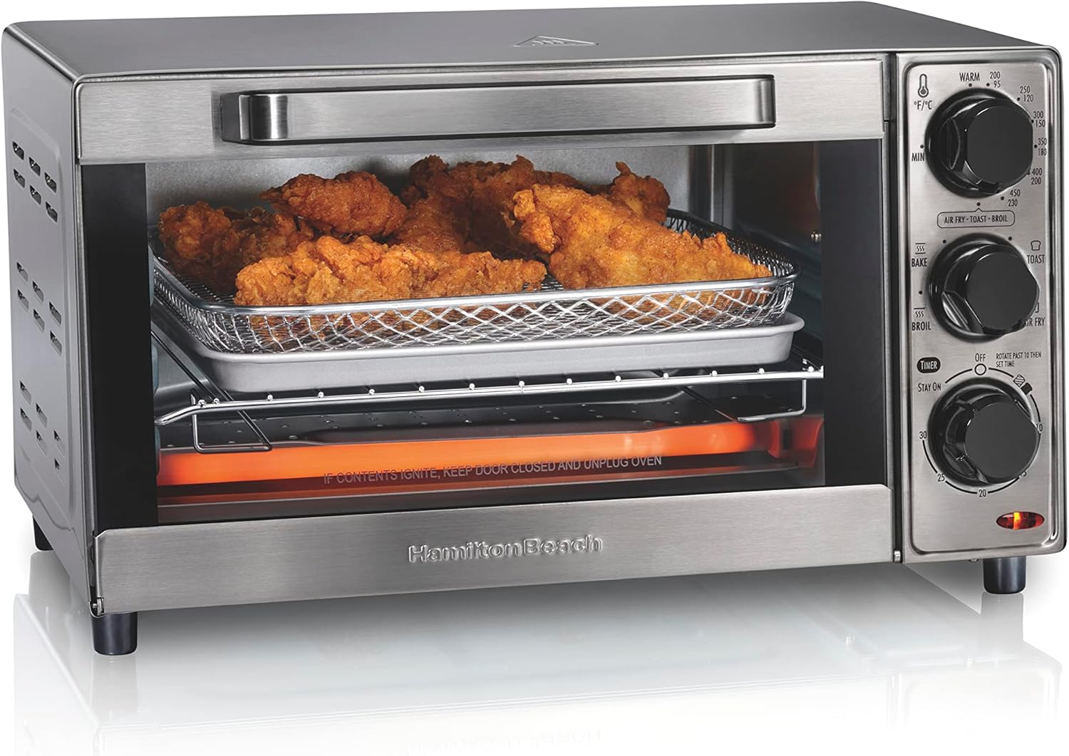 Hamilton Beach Sure-Crisp Air Fryer Toaster Oven Combo