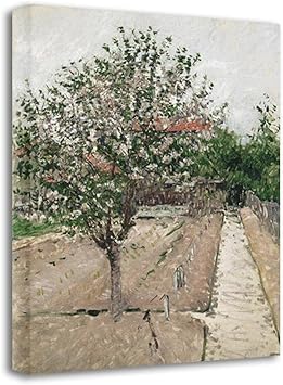 Amazon Co Jp 印象派の古典絵画 有名なウォールアートの写真 Gustave Caillebotte 花のリンゴの木 家の装飾ポスター30x45cm 12x18in フレームレス ホーム キッチン