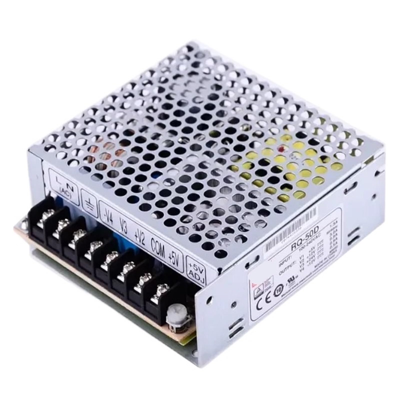 Alimentation à découpage RQ-50B quadruple sortie 50W 5V 12V pour vos systèmes électroniques
