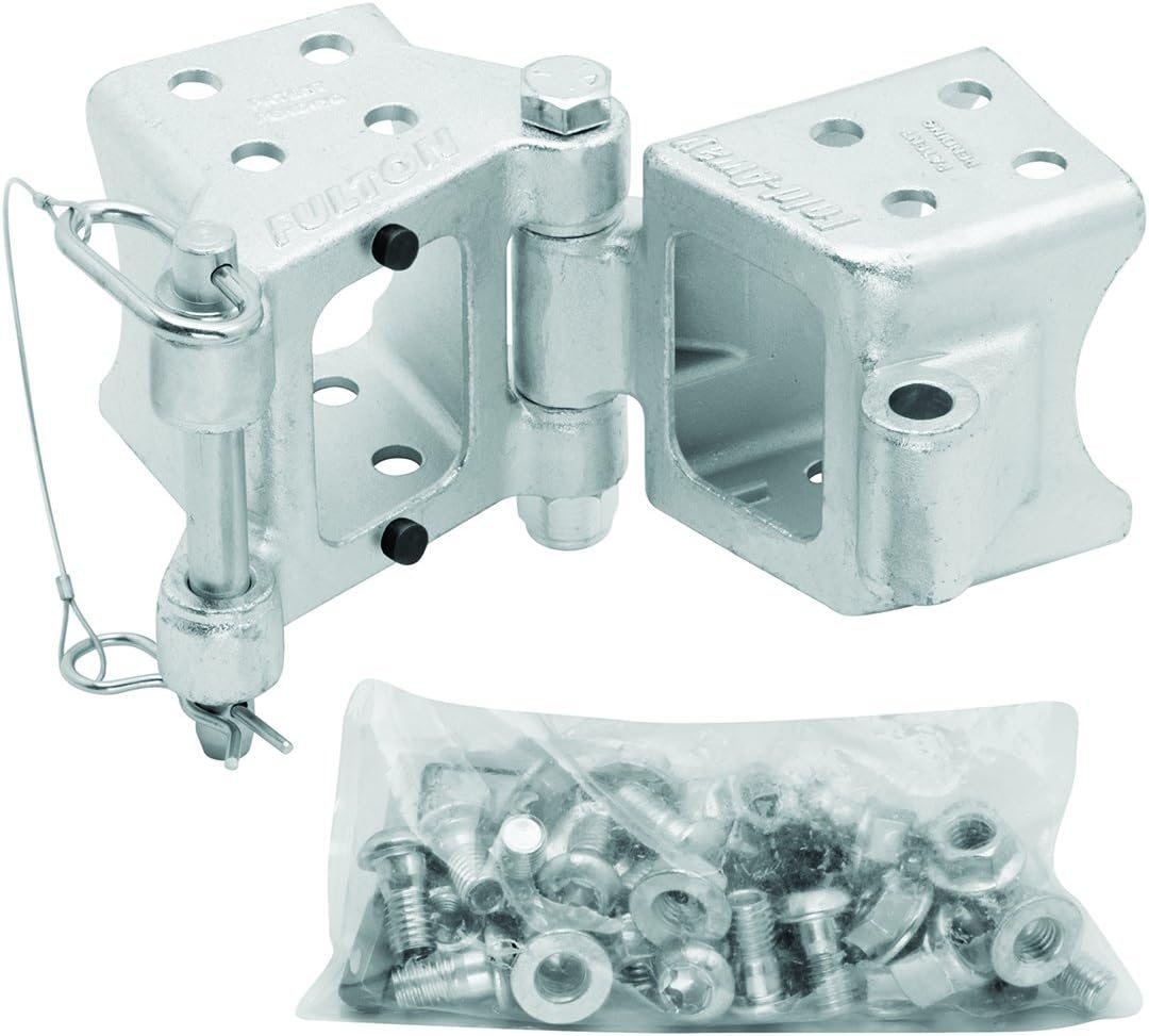 Fulton HDPB340101 Fold-Away Bolt-On Hinge Kit for 3" x 4" Trailer Beam - 7,500 lb. Weight Capacity