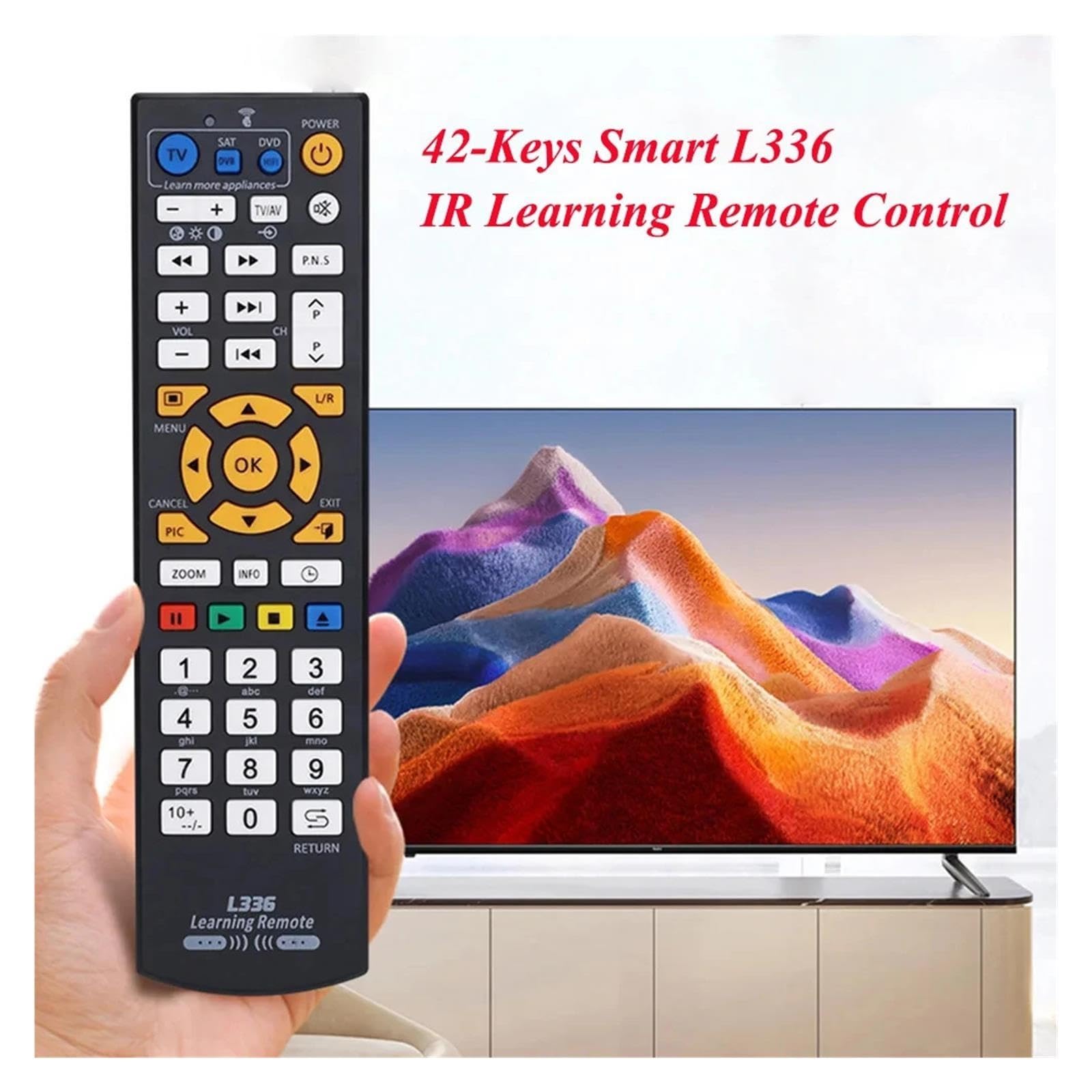 Telecomando con apprendimento IR Smart L336 a 42 tasti