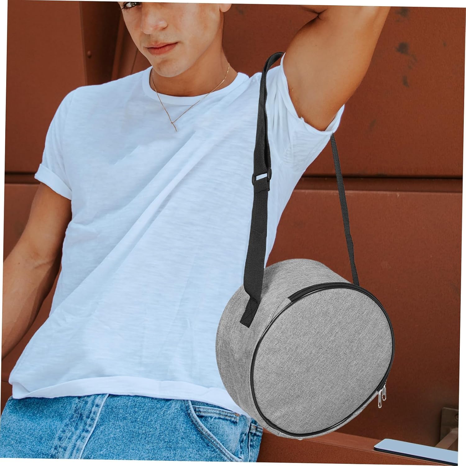 balacoo Lightweight Golf Disc Storage Bag Multi Functional Shoulder Pouch for Outdoor Beginners Material for Golf Enthusiasts