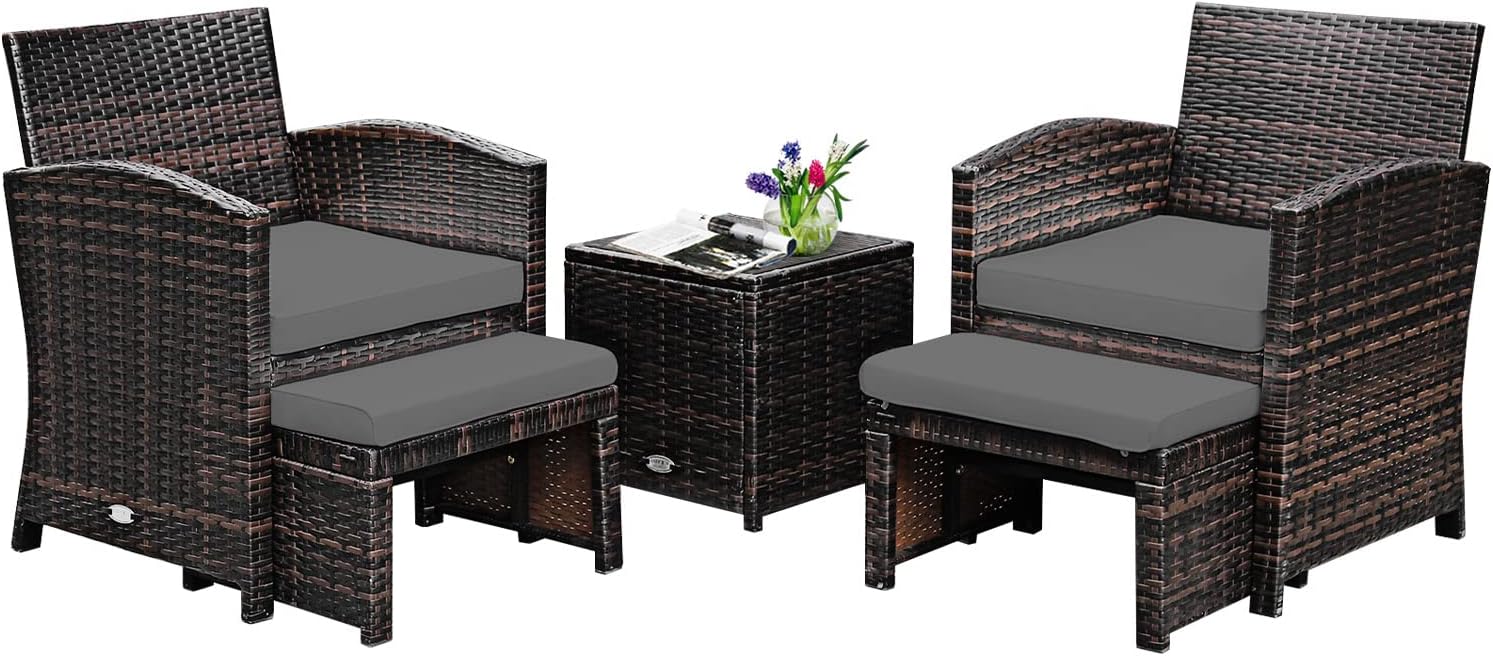 SALON DE JARDIN Pour Poupee En Rotin / Osier EUR 15,00 - FR