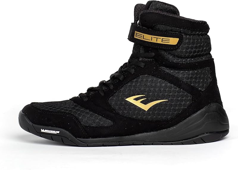 Zapatos de boxeo Everlast Elite V2 | Zapatillas de entrenamiento de boxeo para gimnasio y entrenamiento