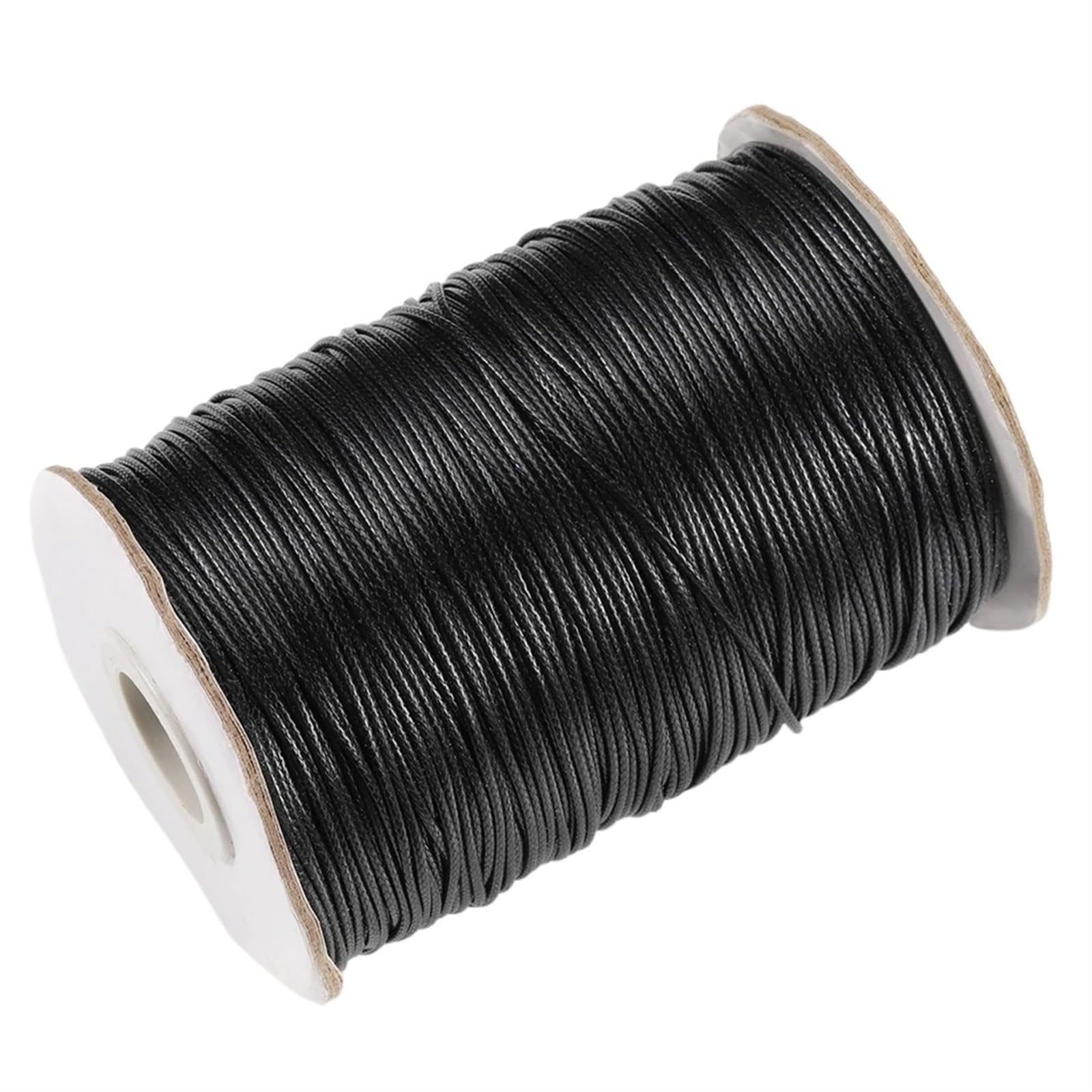 Braided Leather Rope Leather Cord Waxed Cotton Thread Strings Necklace Bracelets Rope for Jewelry Making DIY Findings 10 Yard 1mm 1.5mm 2.0mm