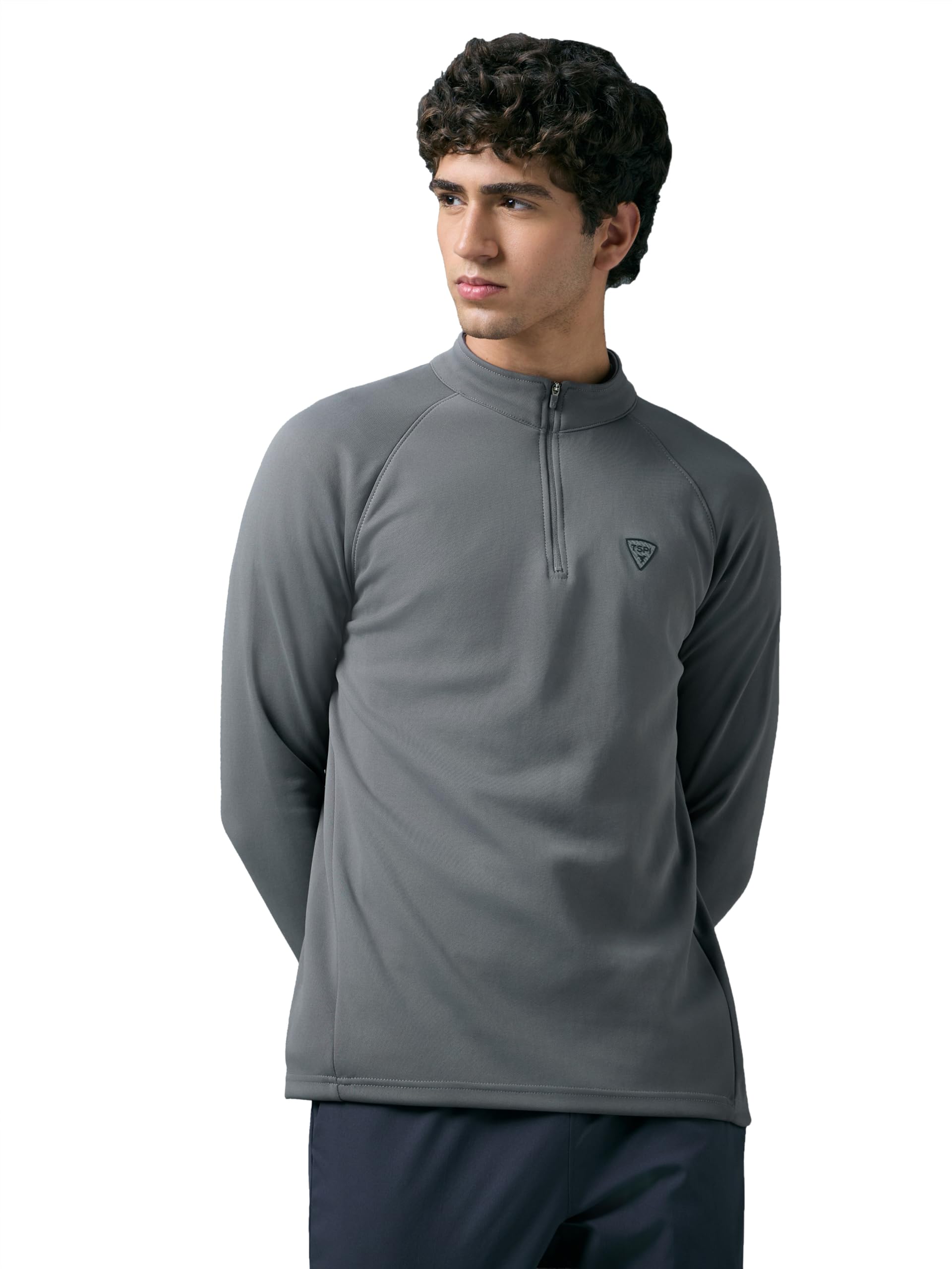 technosport Men's Polyester Solid Hooded Sweatshirt for Gym, Workout & Sports-picture-20