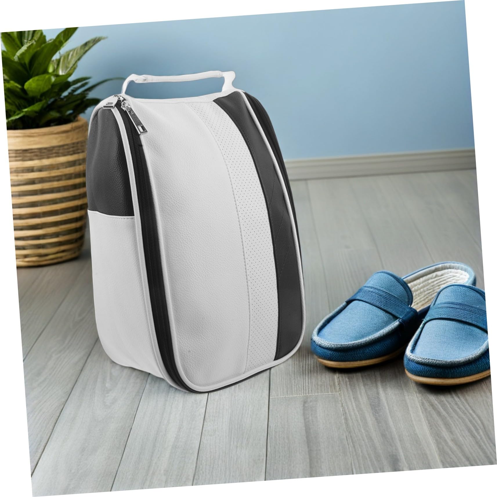 Borsa per Scarpe da Golf 1 Pezzo in Pelle Sintetica