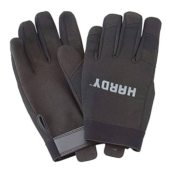 Hardy Synthetic Leather/Spandex Mechanics Gloves (Pack of 1