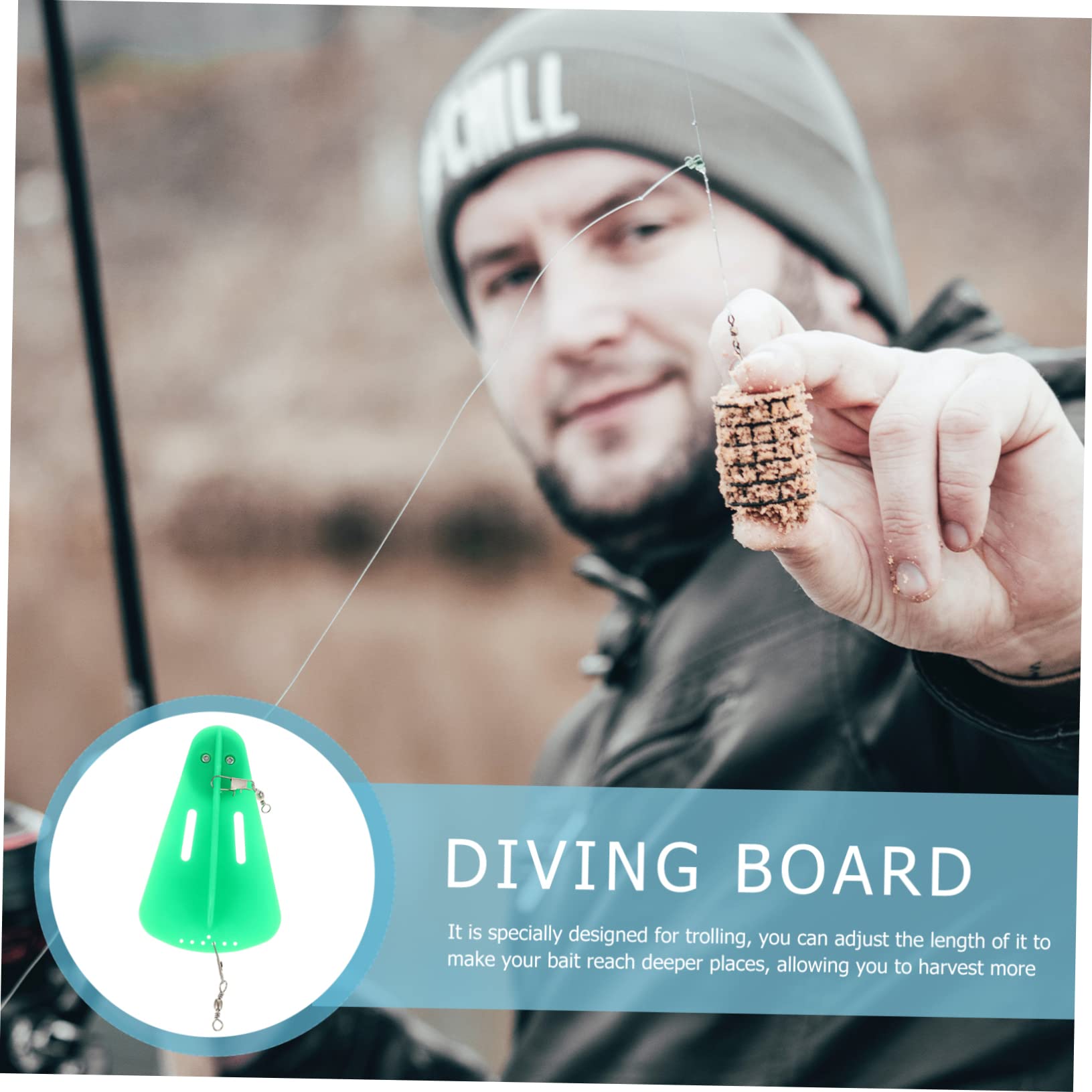 ibasenice Tabla De Buceo Equipo De Pesca Tabla De Cepillado Cepilladora De Inflable Accesorios De Pesca Equipo De Pesca Herramienta De Pesca Aparejos De Pesca Tabla De