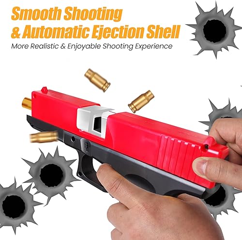 Miniatura 3 de Pistola de juguete de bala suave  Blaster con expulsión de conchas  Caja de regalo resistente e ideal para regalo de cumpleaños de Navidad, para