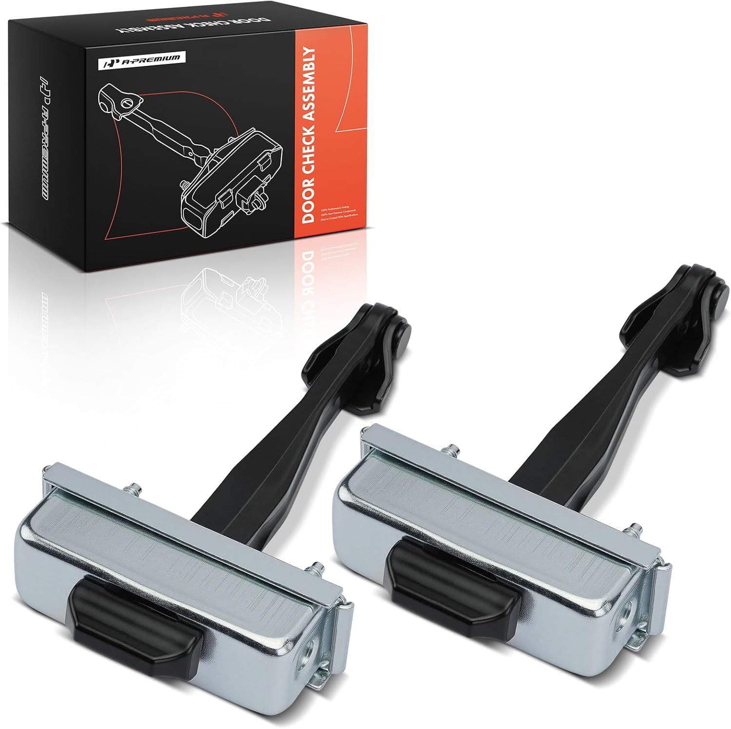 A-Premium Door Check Fit for Ford F-150 2015-2020 F-250 F-350, Front Left & Right, A Set of 2