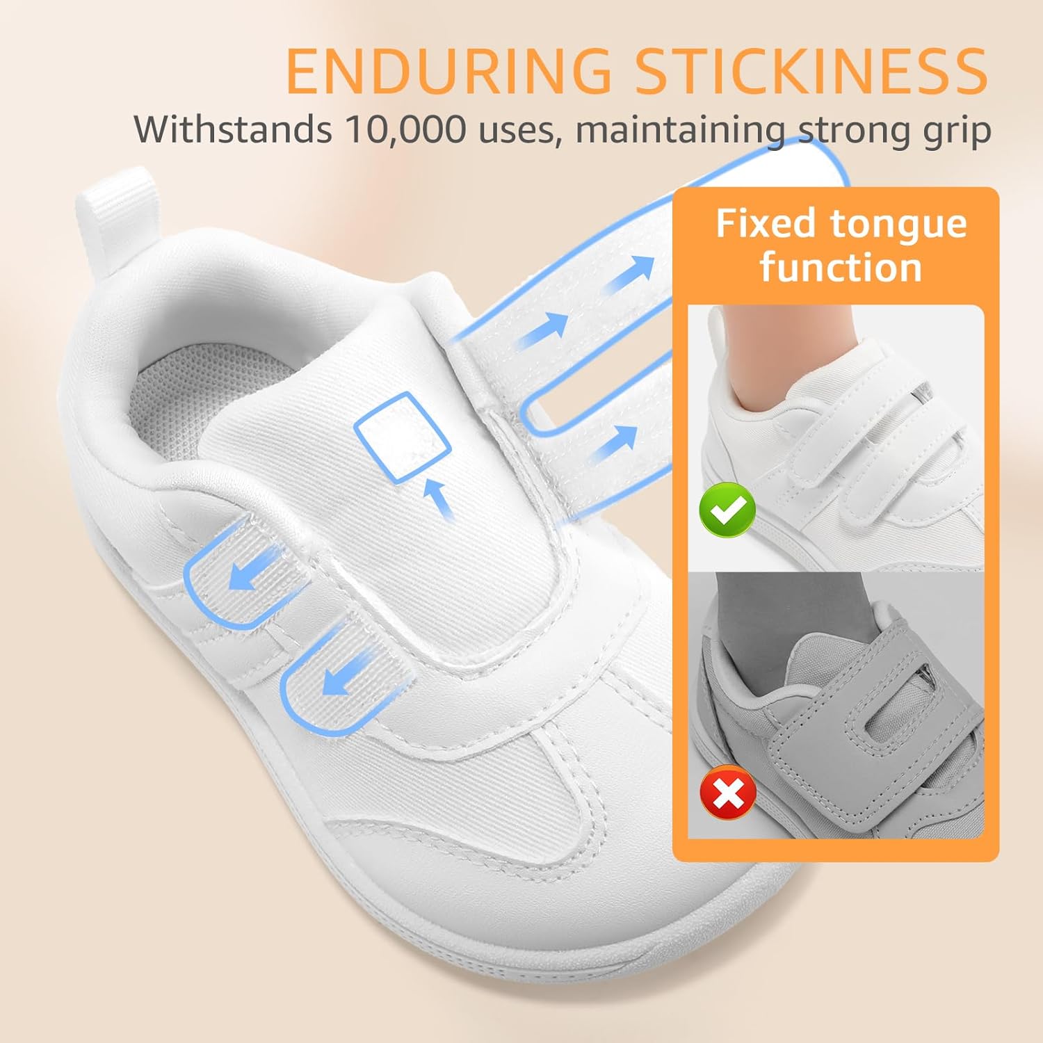 Toddler Wide Toe Box Shoes:Boys Barefoot Shoes Kids Walking Shoes Boy Sneakers Non-Slip Zero Drop Shoes,Toddler First Walking Shoes Comfort Tennis Outdoor Activities - Image 6
