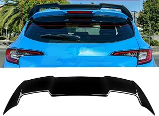 MUTUSAISI Rear Spoiler Roof for Toyota Corolla Hatch 2019-2026 Accessories | SE/ XSE/ Nightshade/ S/ Base, Sporty Rear Appearance, Durable ABS Material, Smooth Gloss Black Finish, Tape Install