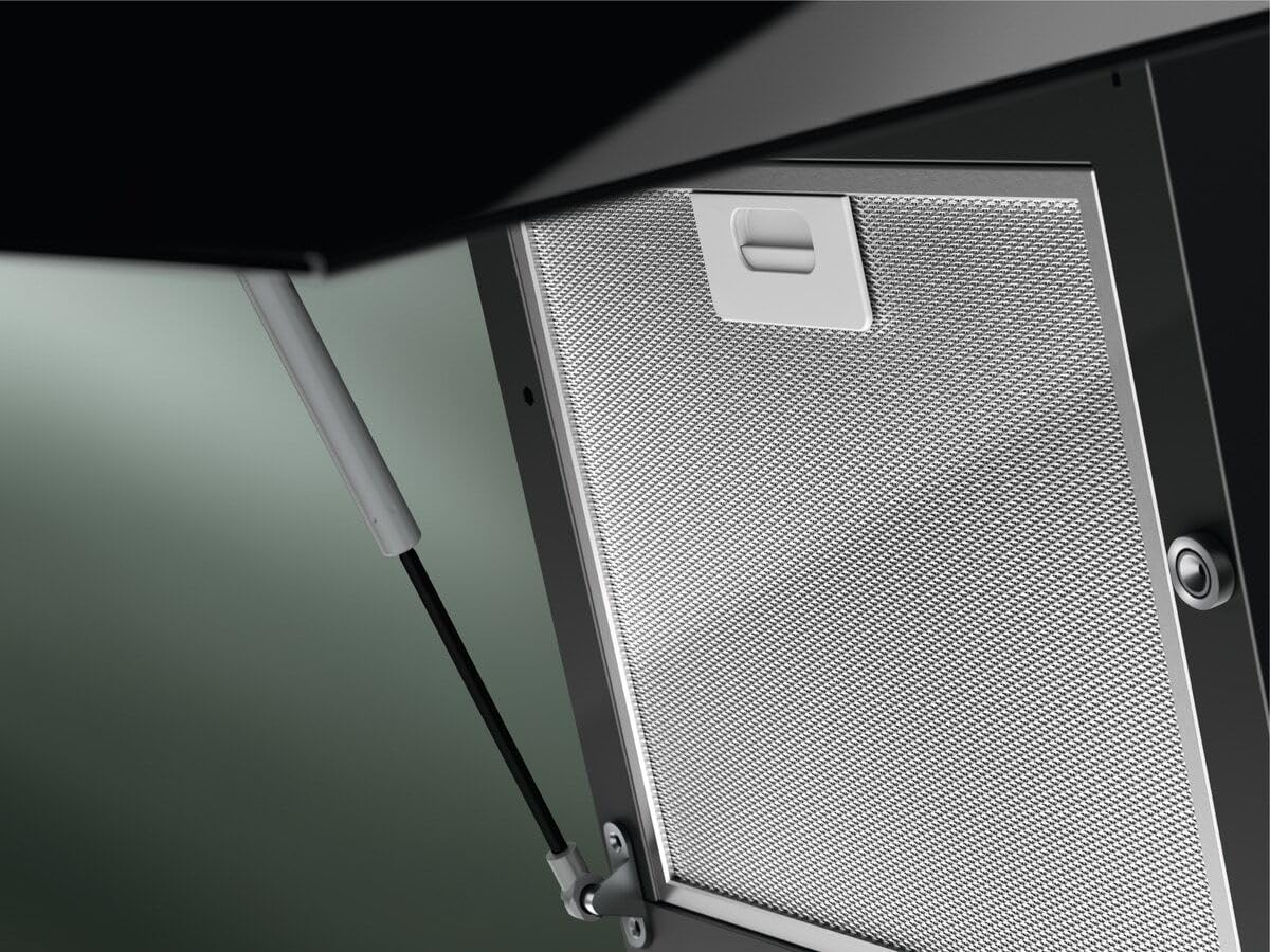 LFV629K - Cappa Aspirante 90 cm Cucina Parete Nero Classe Energetica A