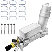 Mango S Aluminum Engine Oil Cooler For 2011-2016 Dodge Grand Caravan Journey Challenger Charger Avenger Durango,Jeep Grand Cherokee Wrangler, Chrysler 200 300, Ram 3.6L Replace# 926-959 926-876